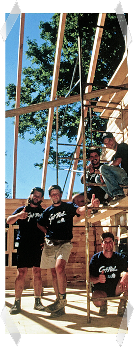 Real Log IR Building Crew