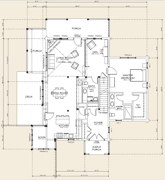 The Brookfield, Log Home Floor Plans NH, Custom Log Homes | Gooch ... The Brookfield, Log Home Floor Plans NH, Custom Log Homes | Gooch ...