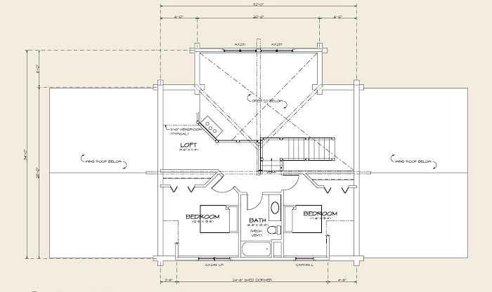 The Stockbridge, Log Home Floor Plans NH, Custom Log Homes | Gooch ... The Stockbridge, Log Home Floor Plans NH, Custom Log Homes | Gooch ...